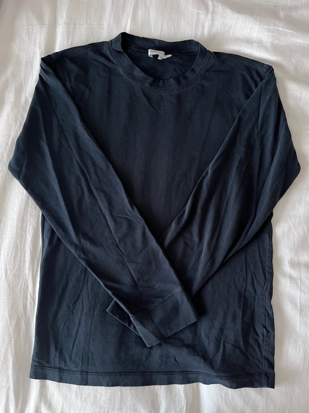 Armani Collezioni Black Long Sleeve Tee
